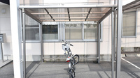 あさひ薬局の駐輪場
