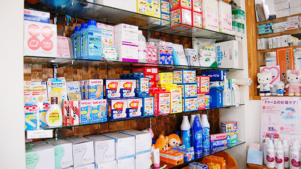 くるみ調剤薬局の雑貨品