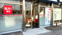ココカラファイン薬局河内花園店の入口