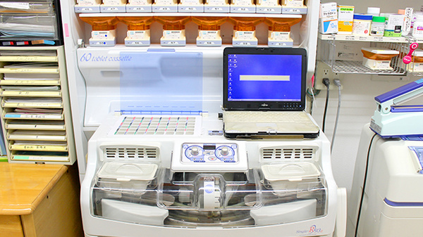 いるか薬局の調剤器具