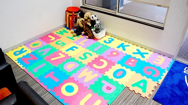 しろくま薬局　甘木店のキッズ用設備