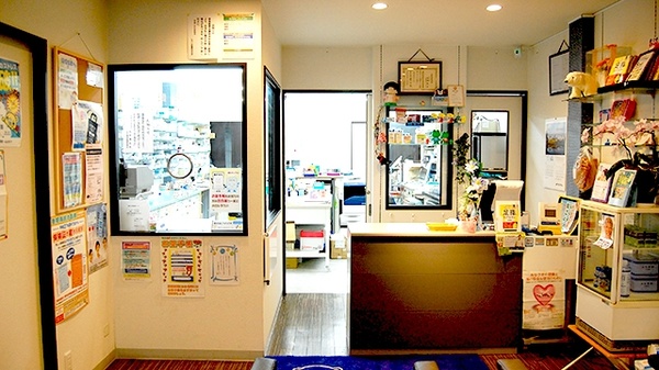 しろくま薬局　甘木店の受付/カウンター