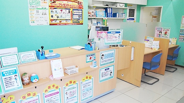 セキ薬局　藤久保店の受付/カウンター