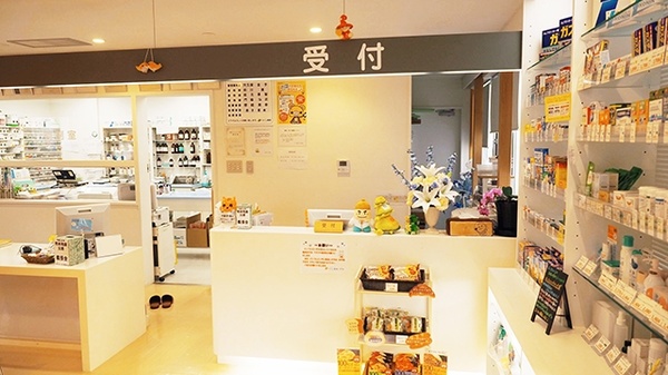 つくし薬局　一戸店の受付/カウンター