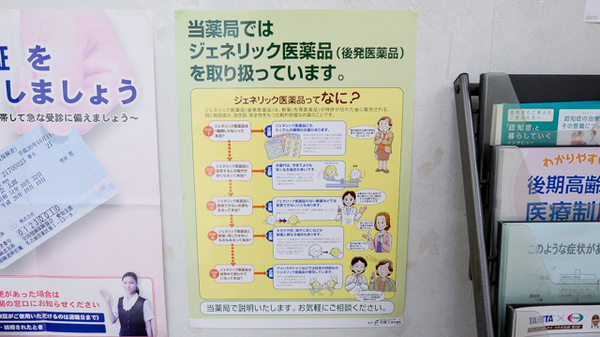 ワイエス薬局　江南店のジェネリック対応