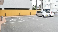 健栄薬局の駐車場