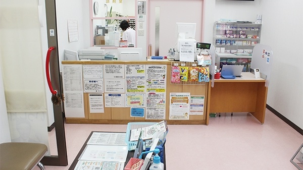 モリキ薬局　まゆみ田店の受付/カウンター