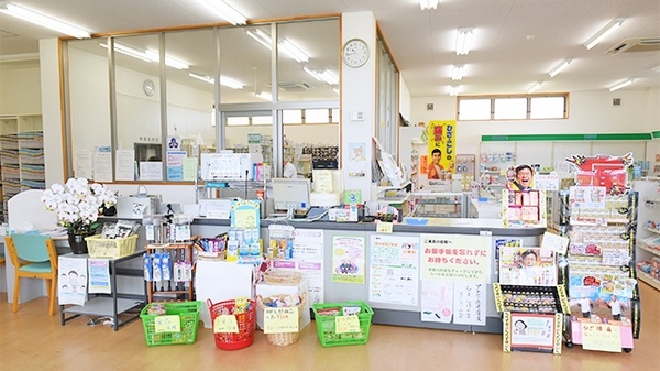 ノリ薬局の受付/カウンター