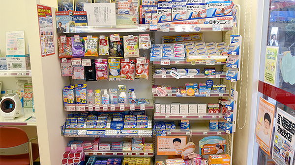 コクミンドラッグ銅座町店の一般医薬品