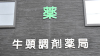 牛頸調剤薬局の看板