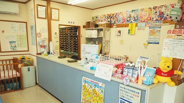 かもめ薬局の受付/カウンター