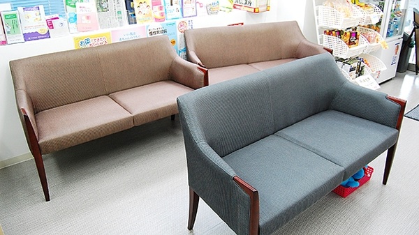 新生堂薬局　南店の待合スペース