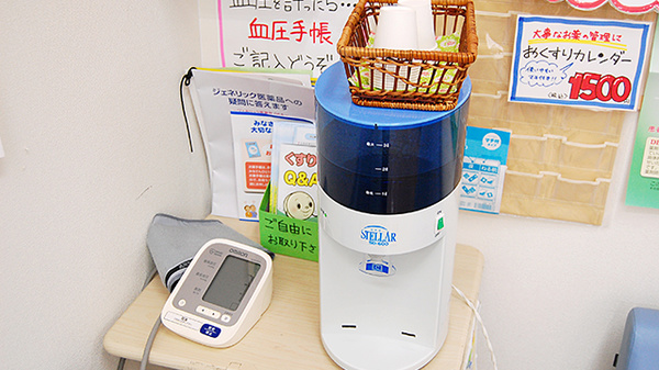 新生堂薬局　那珂川店のフリーサービス