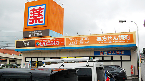 新生堂薬局　五条店の外観