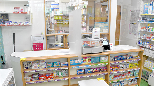 小山薬局の受付/カウンター