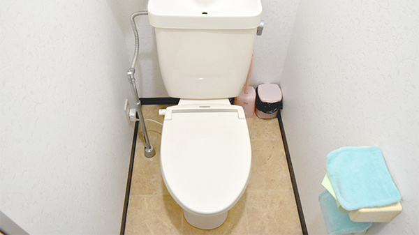 ふたば薬局のお手洗い