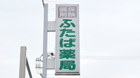 ふたば薬局の看板