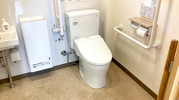 はこの森調剤薬局のお手洗い