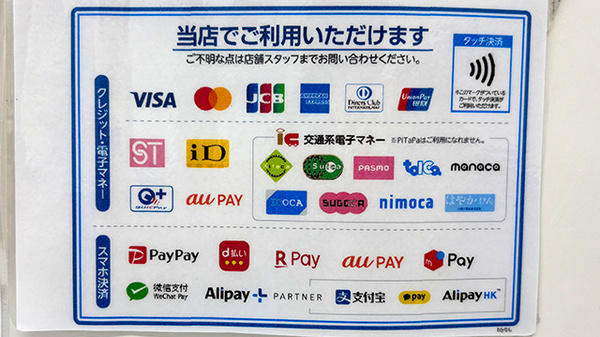 薬局トモズ等々力北口店のクレカ/電子マネー/スマホ決済対応