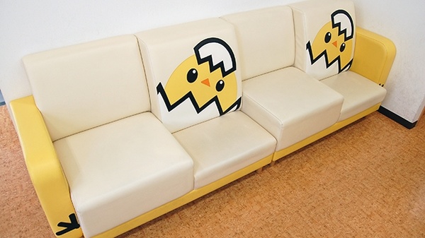 浜松ひよこ薬局の待合スペース