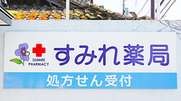 すみれ薬局の看板