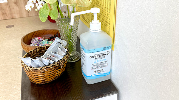 旦島調剤薬局の感染予防対策