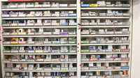 ながつき薬局熱海店の薬棚