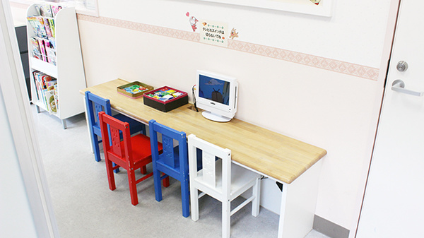 ライフ薬局のキッズ用設備