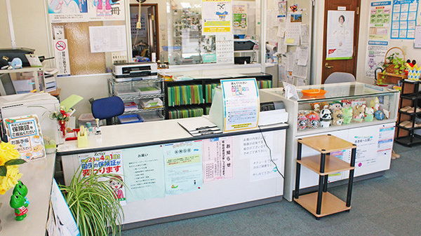 ハニュウ薬局　結城東店の受付/カウンター