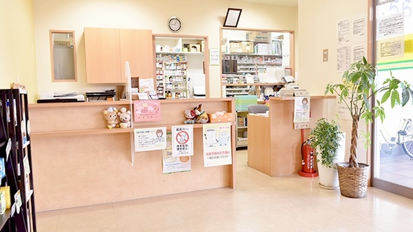 ひかり薬局　柏木店の受付/カウンター