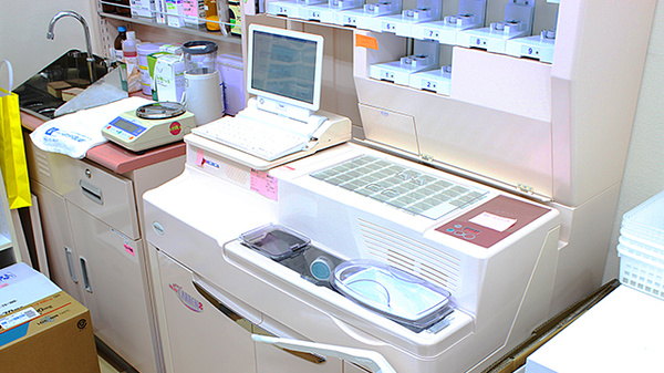 かえで薬局の調剤器具