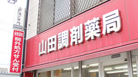 山田調剤薬局の看板
