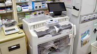 嵐電　鹿王院薬局の調剤器具