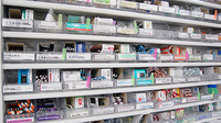 大手薬局　上越店の薬棚