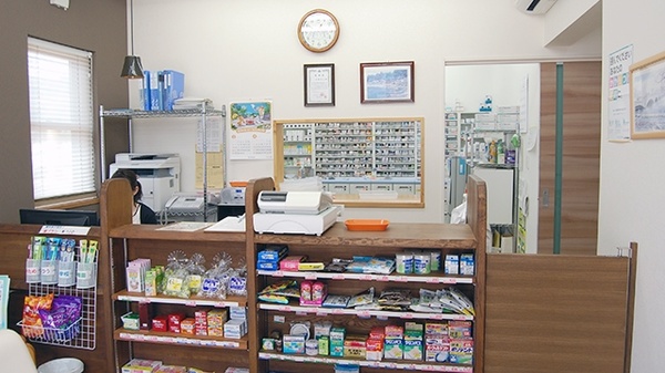 大手薬局　長岡店の受付/カウンター