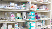 大手薬局　南部店の薬棚