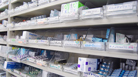 大手薬局　中之島店の薬棚