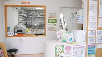 くるみ薬局藤井原店の受付/カウンター