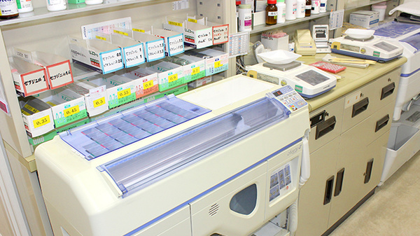 大沢調剤薬局　本町店の調剤器具
