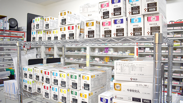 花・花薬局多田店（旧 オリーブ薬局　多田店）の漢方薬