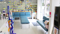 大沢調剤薬局　薗部店の待合スペース