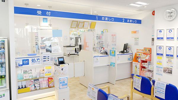 クオール薬局　小山ひがし店の受付/カウンター