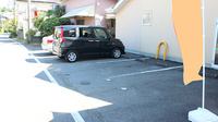 フクシ鹿沼薬局の駐車場