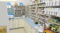 ひまわり薬局　富士見店の調剤室
