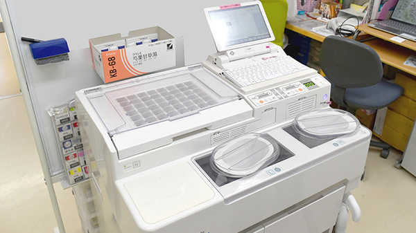 ひまわり薬局　富士見店の調剤器具