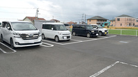 ひまわり薬局　富士見店の駐車場