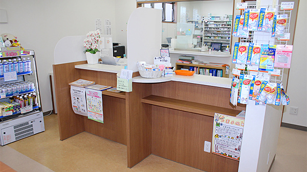 中央薬局　兵庫塚北店の受付/カウンター