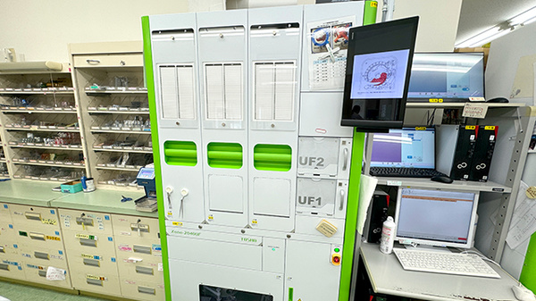 銀星薬局　喜沢店の調剤器具