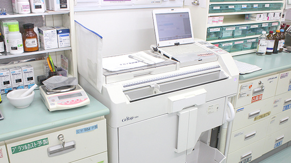 ポピー薬局の調剤器具
