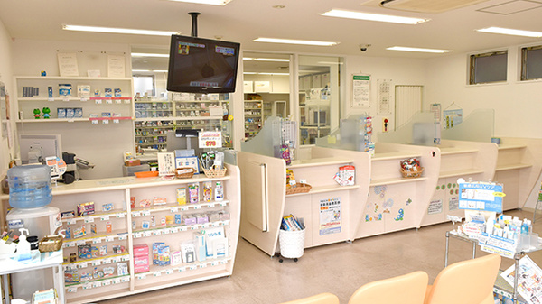 そうごう薬局　柳町店の受付/カウンター